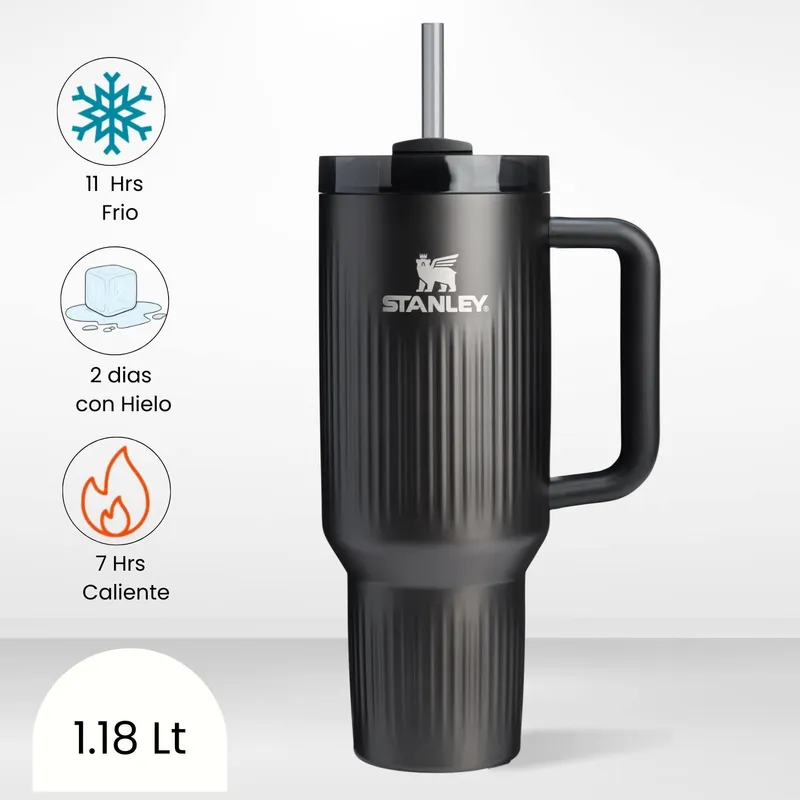 STANLEY - Quencher H20 Adventure Textured Black Stanley 1.18 L