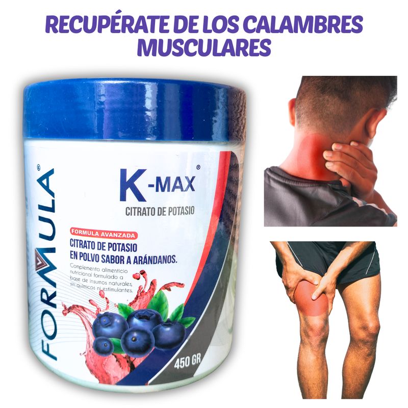 GENERICO - 450GR CITRATO DE POTASIO CON VITAMINA C y D SABOR ARÁNDANOS