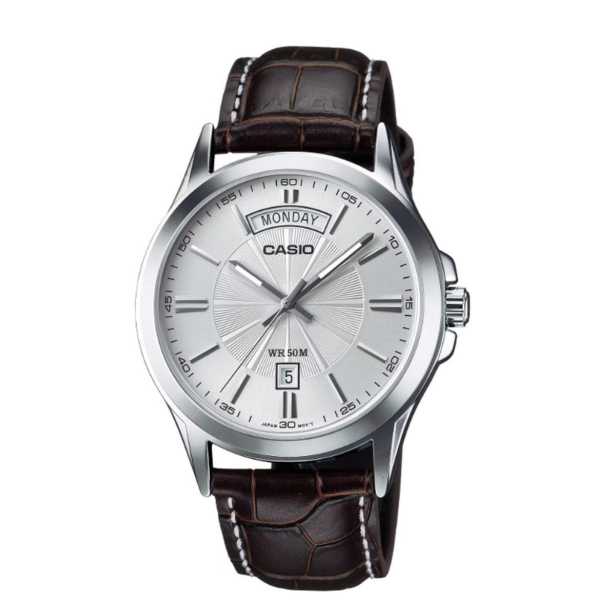CASIO - Reloj Casio Análogo Hombre MTP-1381L-7A Plata