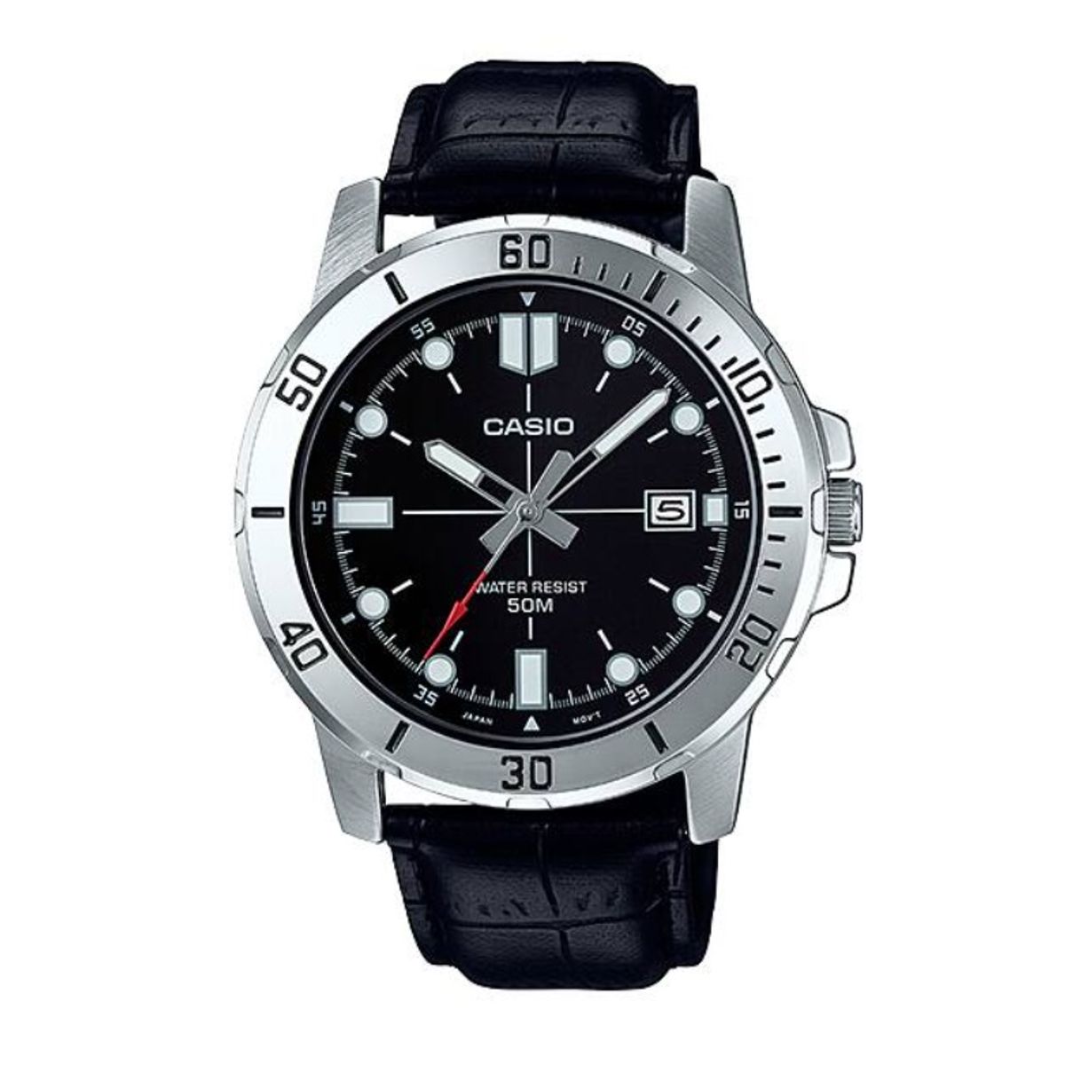 CASIO - Reloj Casio Análogo Hombre MTP-VD01L-1E Negro