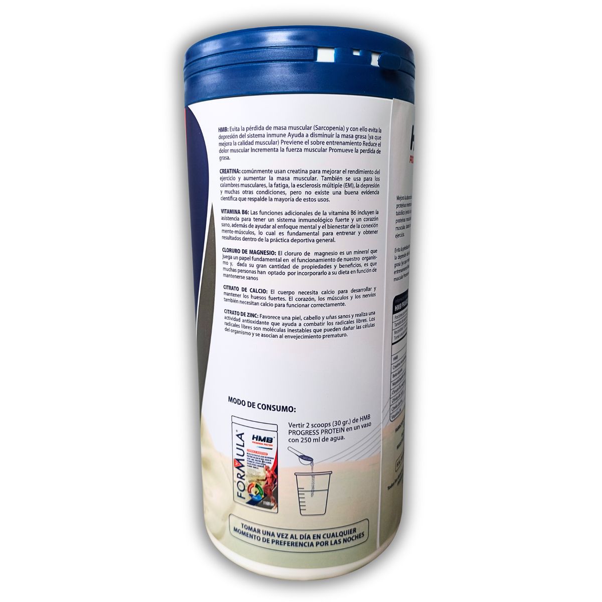 GENERICO - 1KILO 100GR DE PROTEÍNA CON HMB 3000MG + CREATINA 2700MG - RECUPERACIÓN MUSCULAR POST ENTRENO