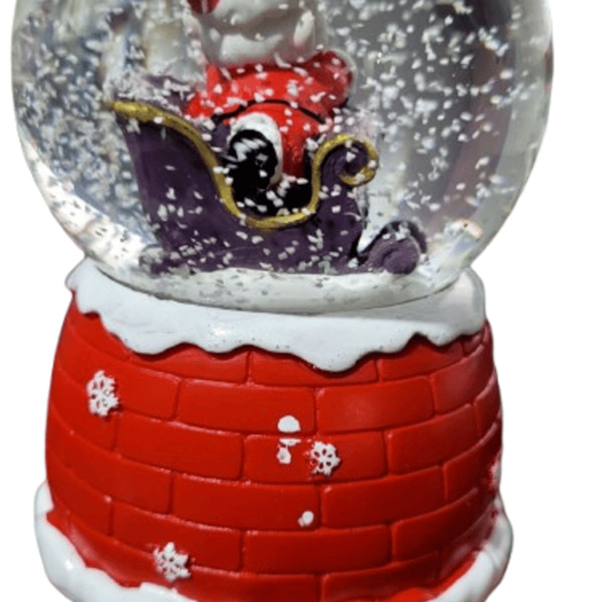 GENERICO - Esfera Navideña Bola Nieve Musical con Luces