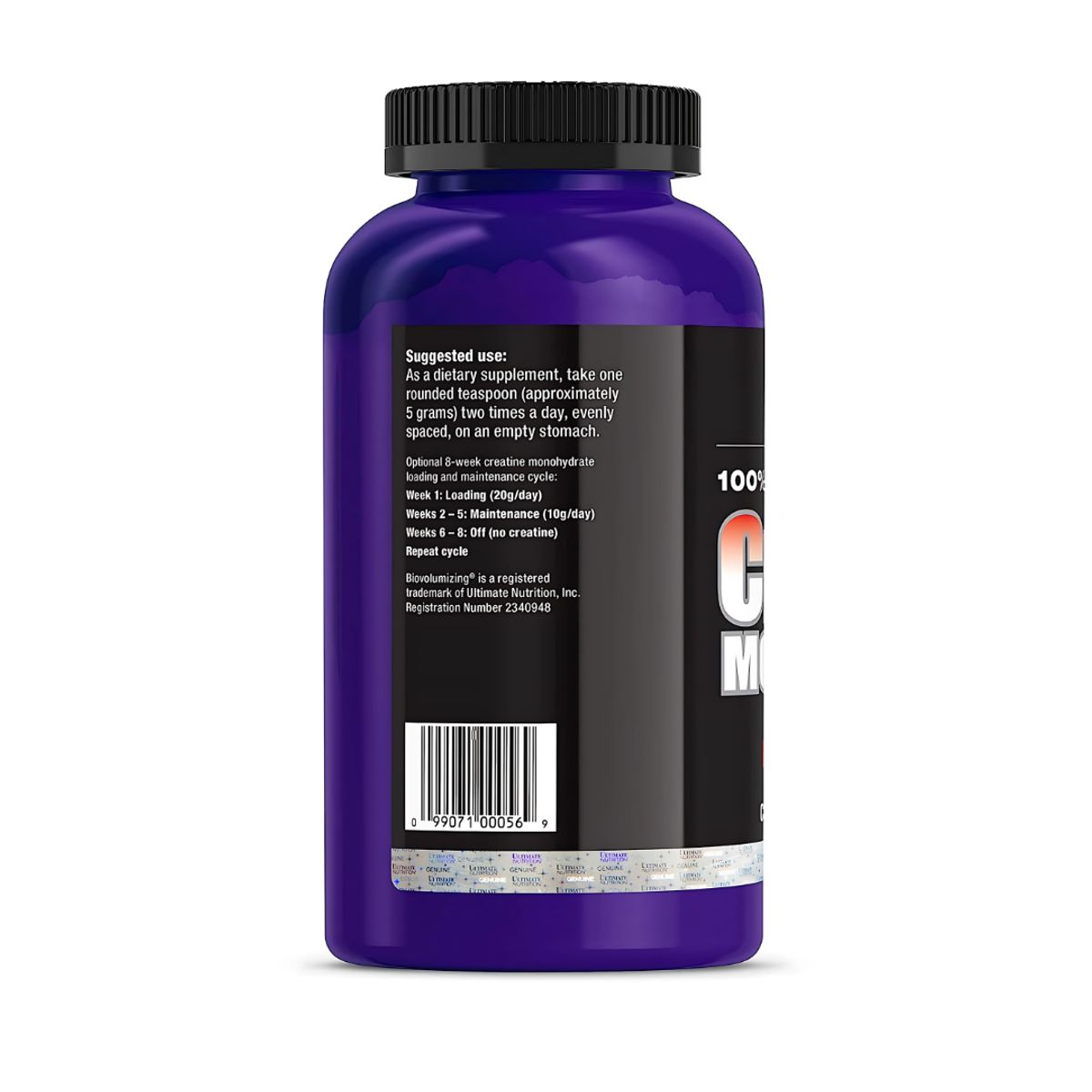 ULTIMATE NUTRITION - Creatina Ultimate Nutrition 300 G - 60 servicios + Scoop + Shaker