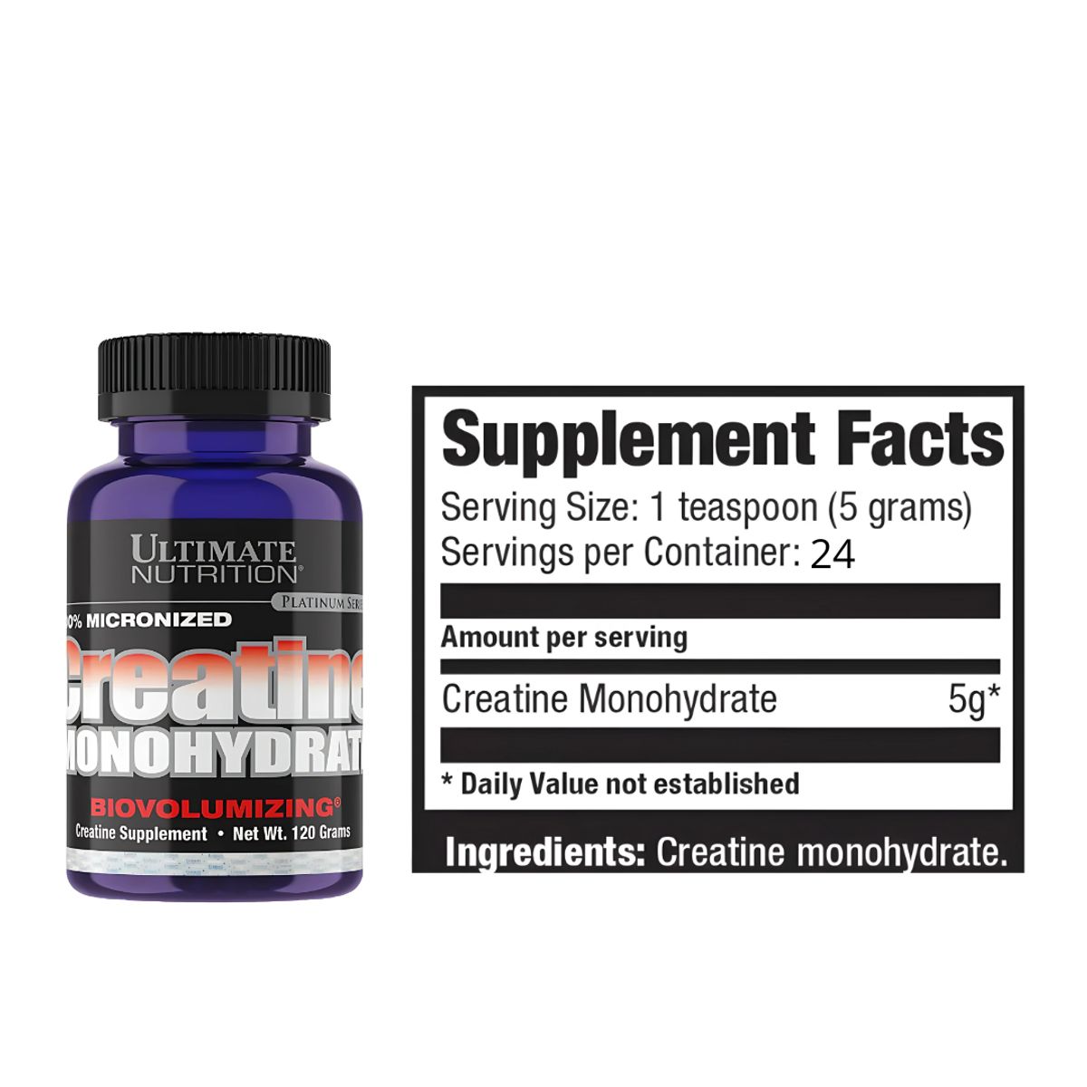ULTIMATE NUTRITION - Creatina Ultimate Nutrition 120 G