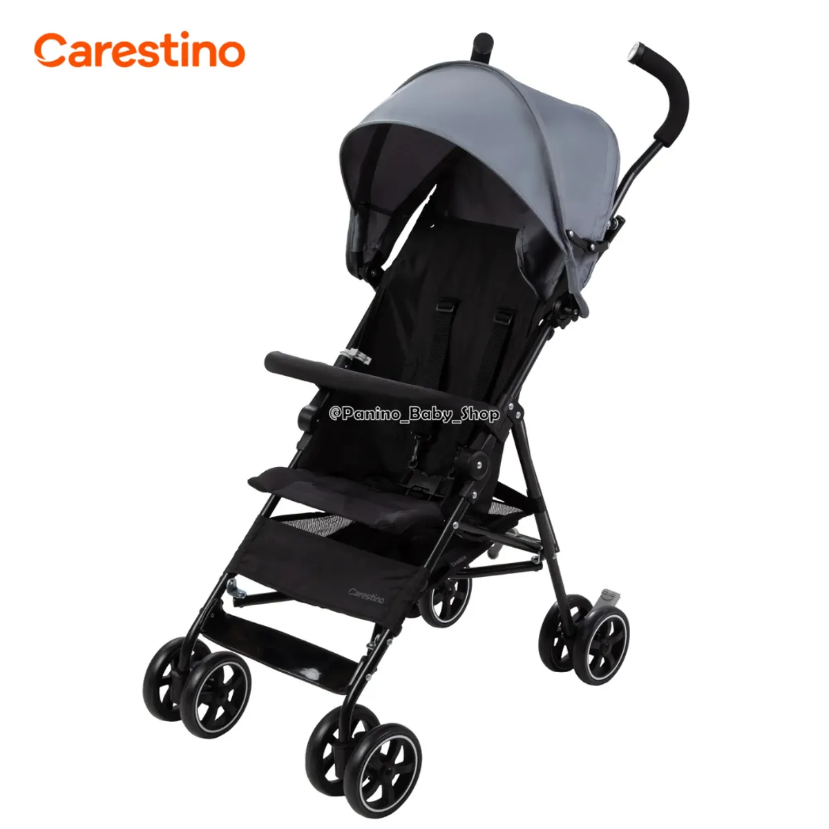 CARESTINO - Coche Bastón de Paseo CARESTINO -FLY V2- Gris Lobo
