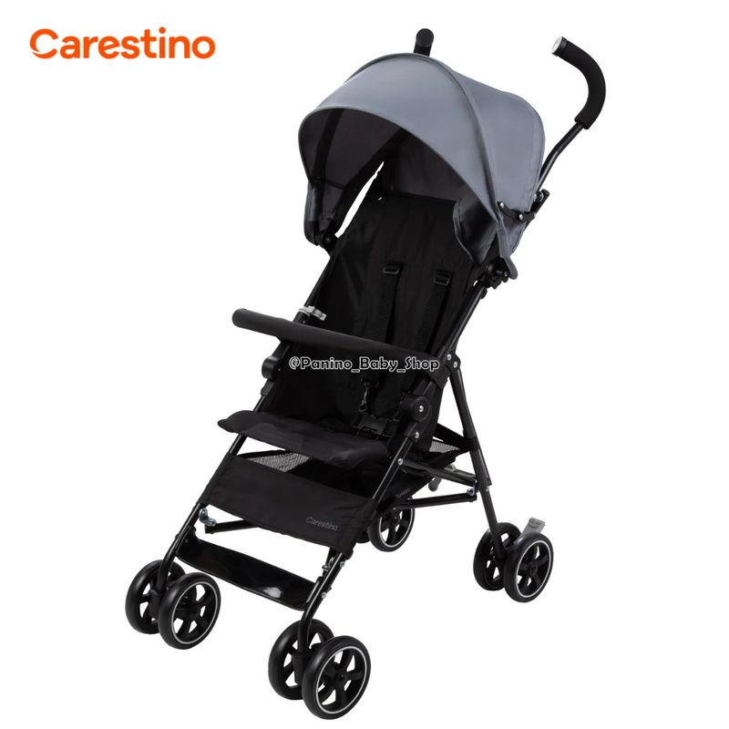 CARESTINO - Coche Bastón de Paseo CARESTINO -FLY V2- Gris Lobo