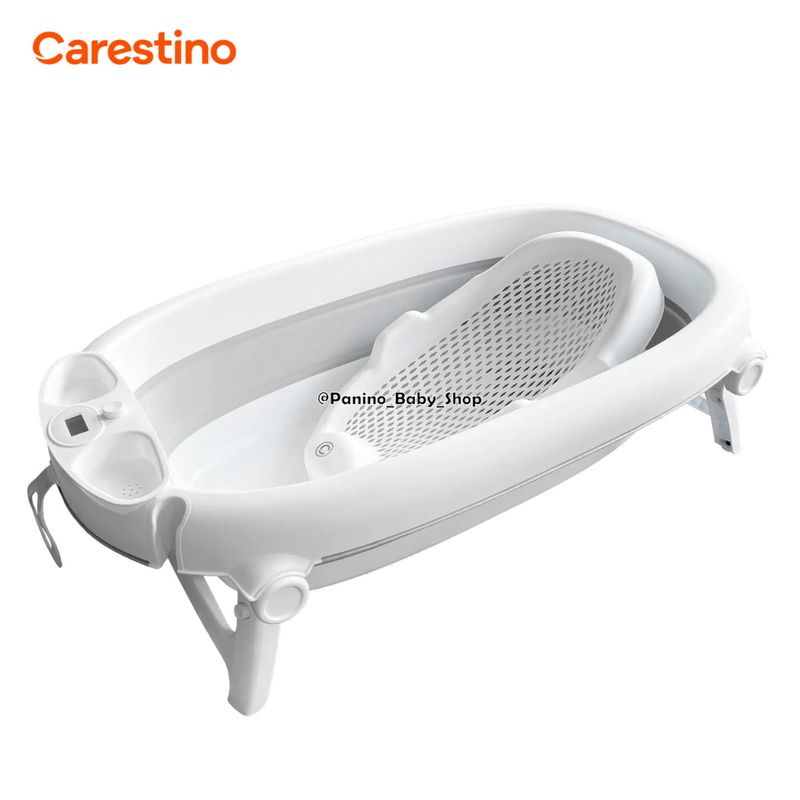 CARESTINO - Bañera Plegable Portátil 50L CARESTINO -HAWAII- Gris