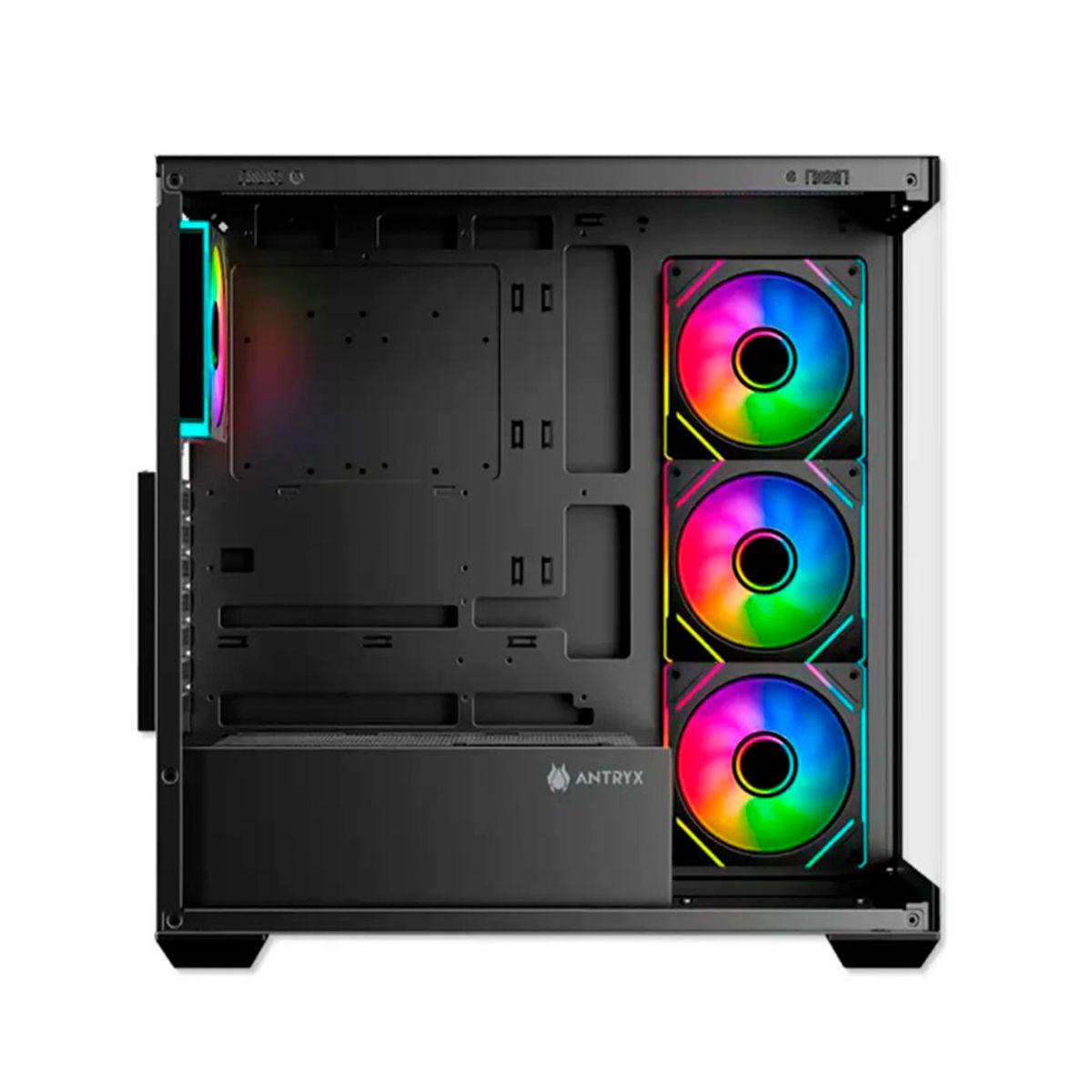 ANTRYX - CASE ANTRYX FX 750 BLACK ARGB FAN X4 USB TIPO-C PNAC- FX750K
