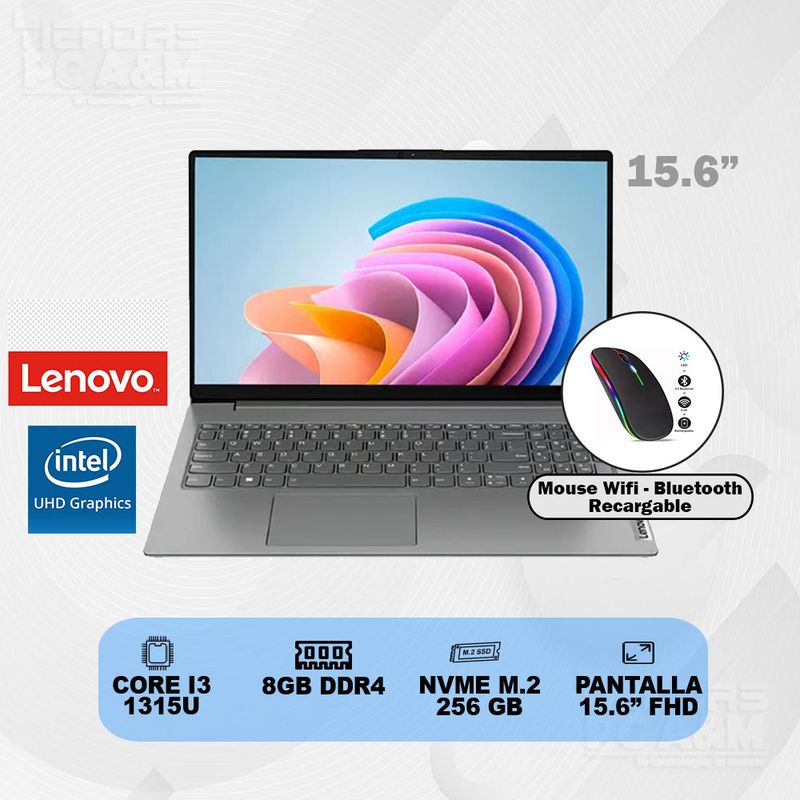 LENOVO - NOTEBOOK Lenovo V15 G4 IRU 156 FHD TN Core i3-1315U