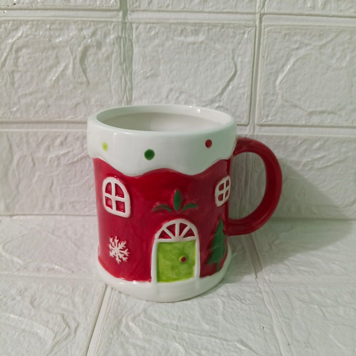 GENERICO - TAZA NAVIDEÑA CASITA