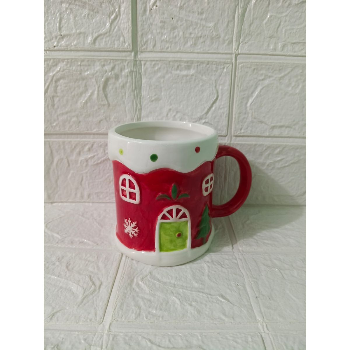 GENERICO - TAZA NAVIDEÑA CASITA