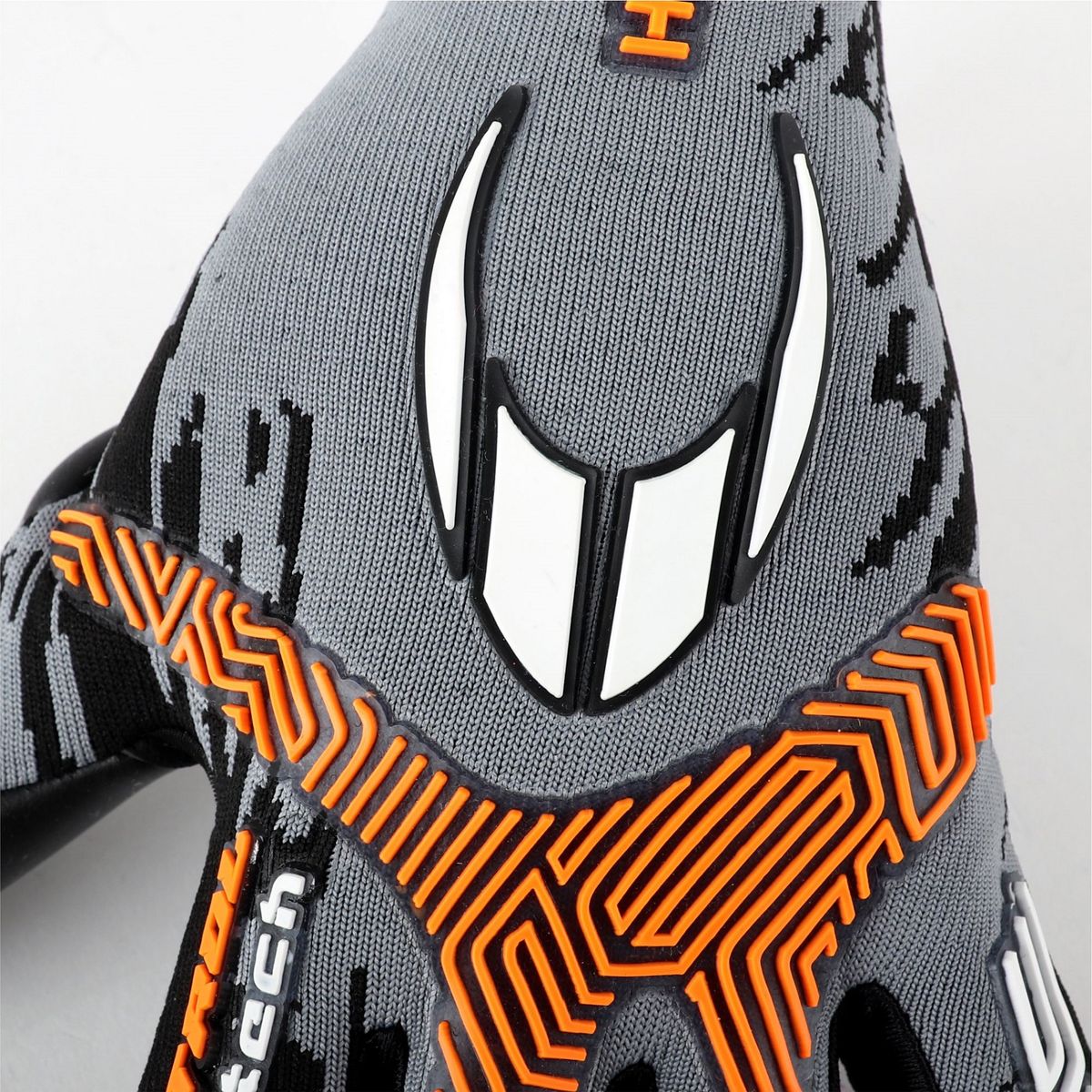 HO SOCCER - GUANTE DE ARQUERO SSG KONTROL KNIT TECH II GREY-ORANGE