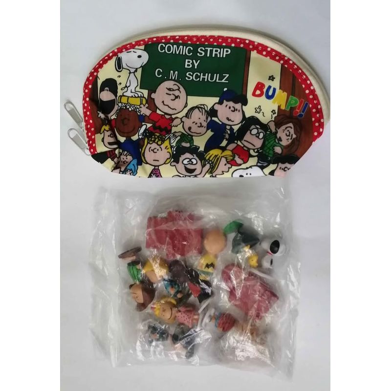 GENERICO - CHARLIE BROWN Y SNOOPY 12 UNID con cartuchera