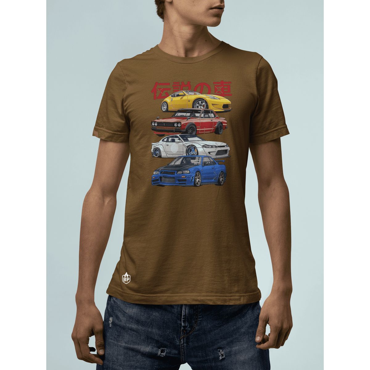 GENERICO - Camiseta Nissan Autos Carrera Polo GTR34 Silvia Carro JDM Algodon