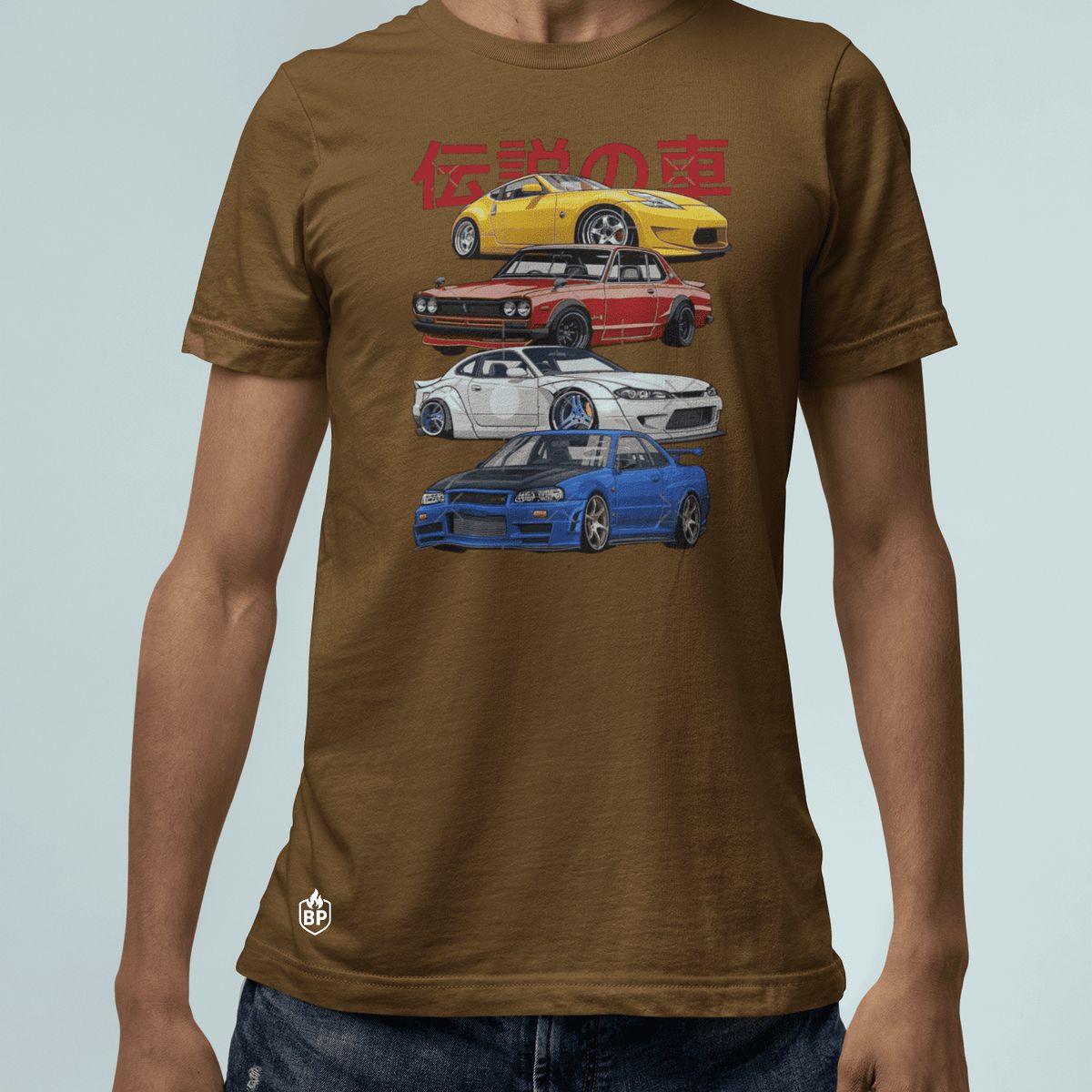 GENERICO - Camiseta Nissan Autos Carrera Polo GTR34 Silvia Carro JDM Algodon