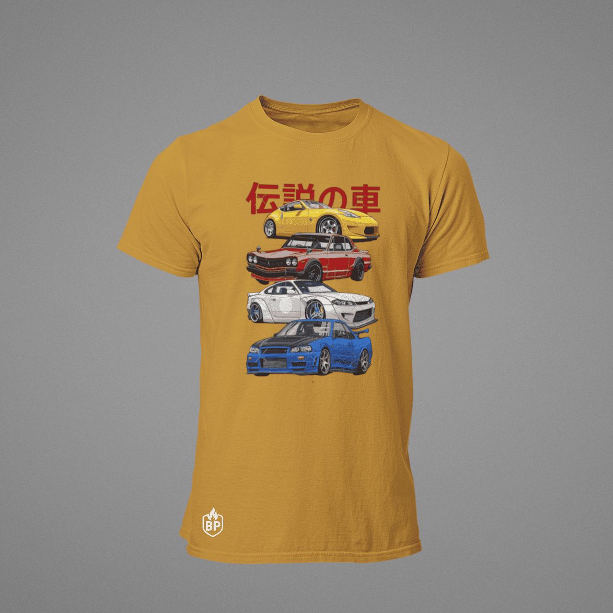 GENERICO - Polo Nissan Autos Carrera Camiseta GTR34 Silvia Carro JDM Algodon
