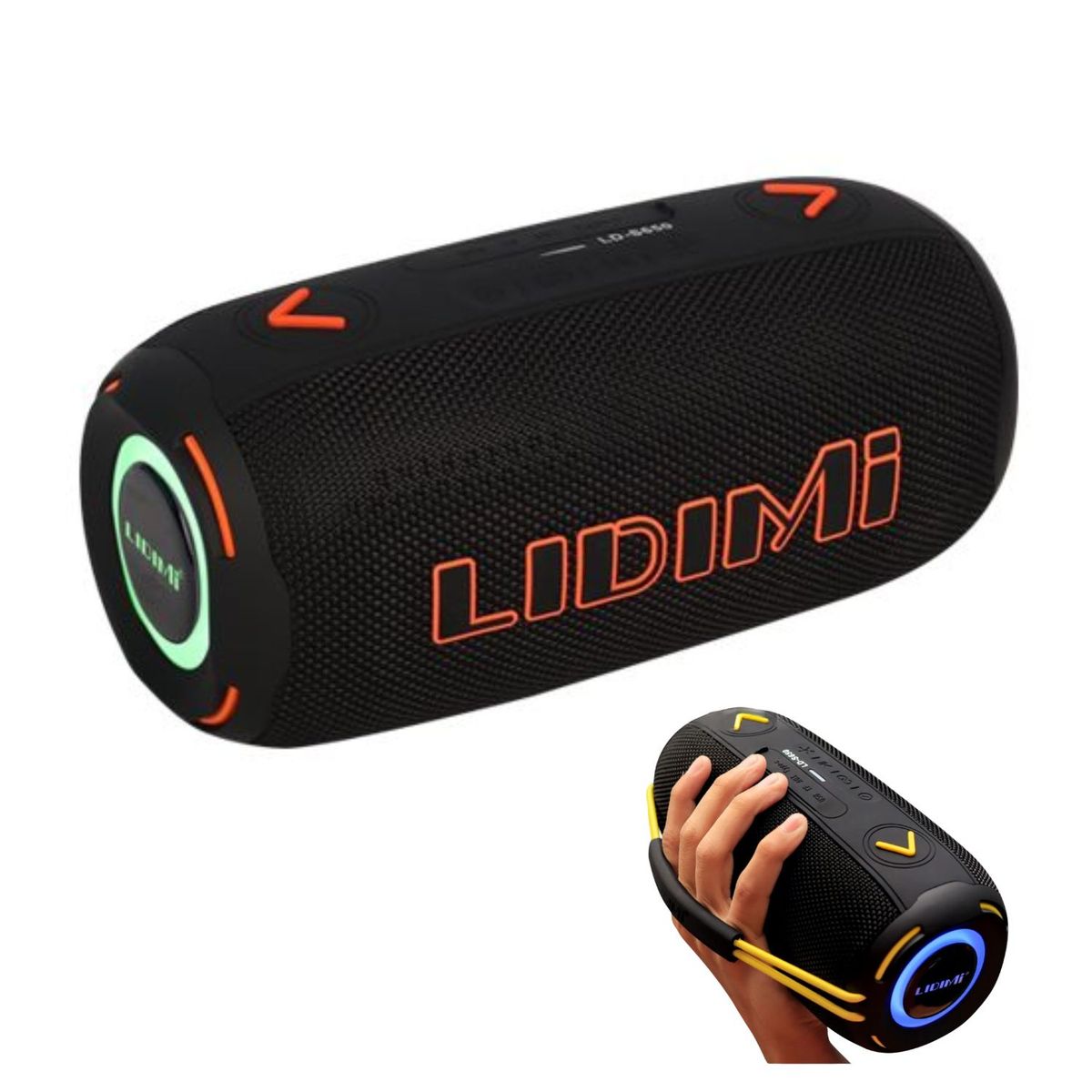 LIDIMI - Parlante Portátil Lidimi 20W Batería 4400mAh Luces RGB TWS