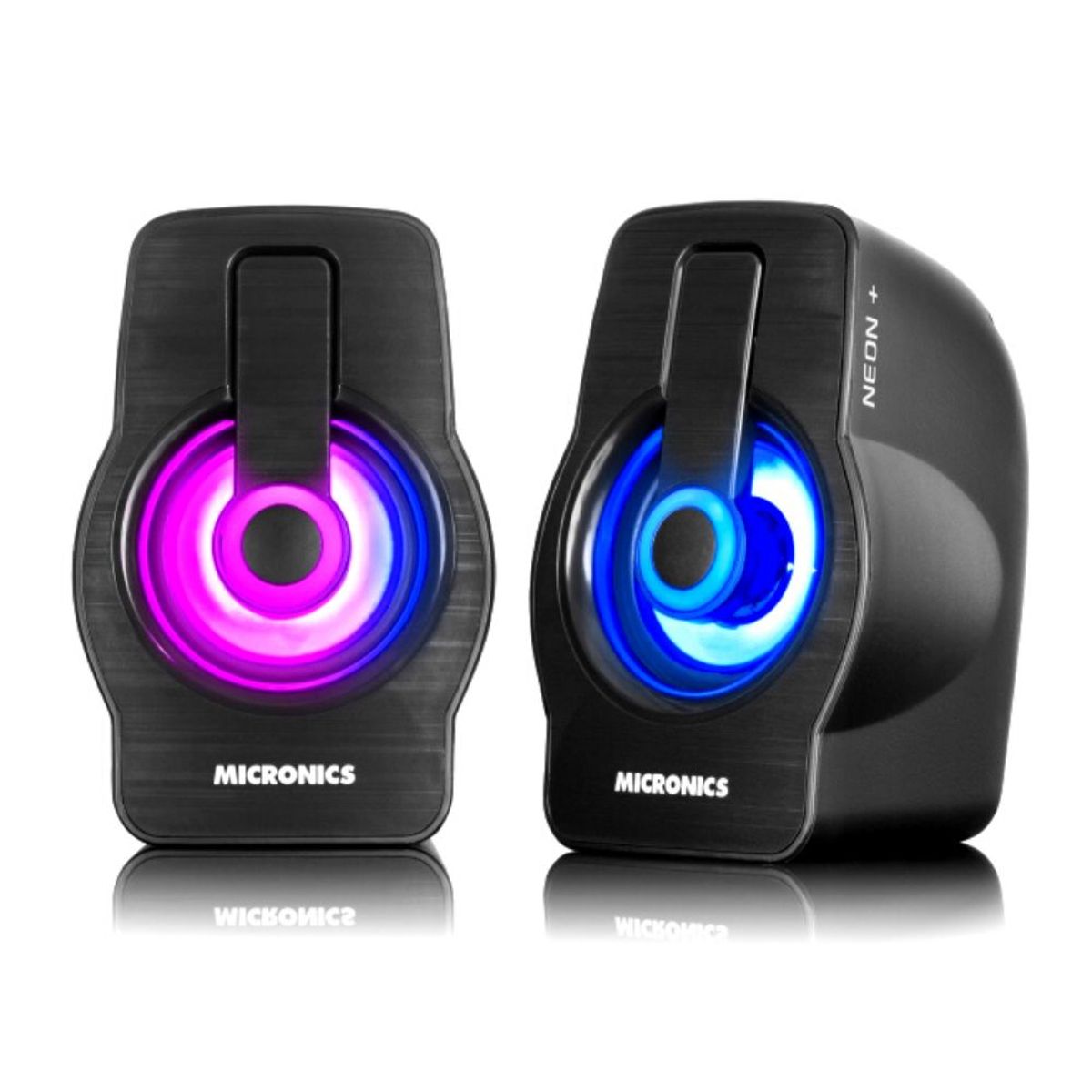 MICRONICS - Parlante Gamer Micronics Luces Rgb Neon S327