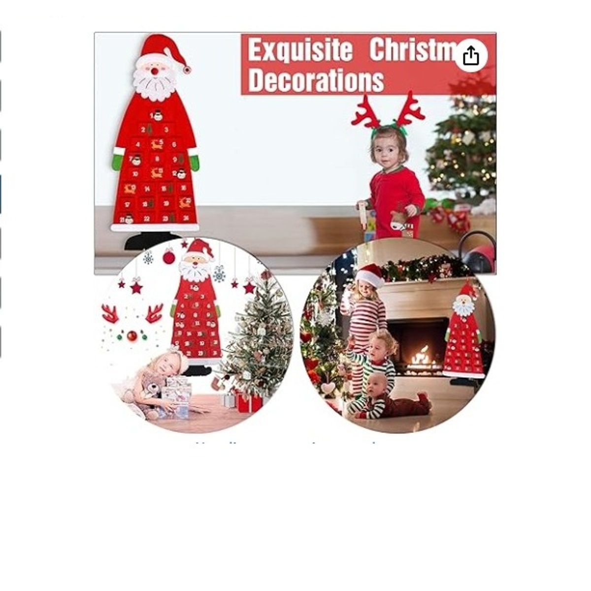 GENERICO - Calendario de Adviento de Papá Noel