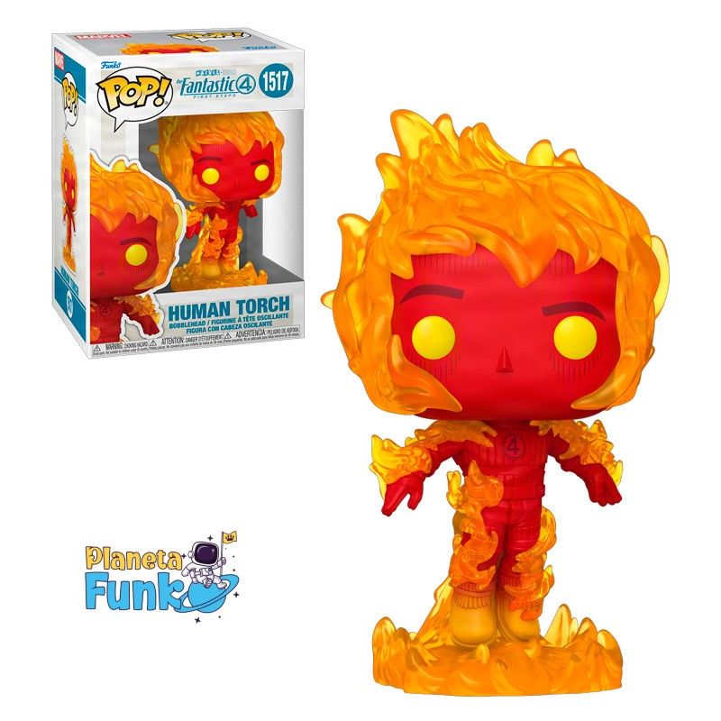 LOS 4 FANTASTICOS ANTORCHA HUMANA 1517 FUNKO | falabella.com
