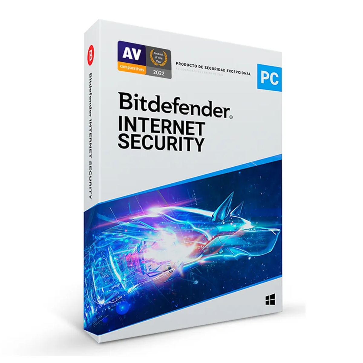 BITDEFENDER - Bitdefender Antivirus Internet Security 1 PC 1 año (Digital)