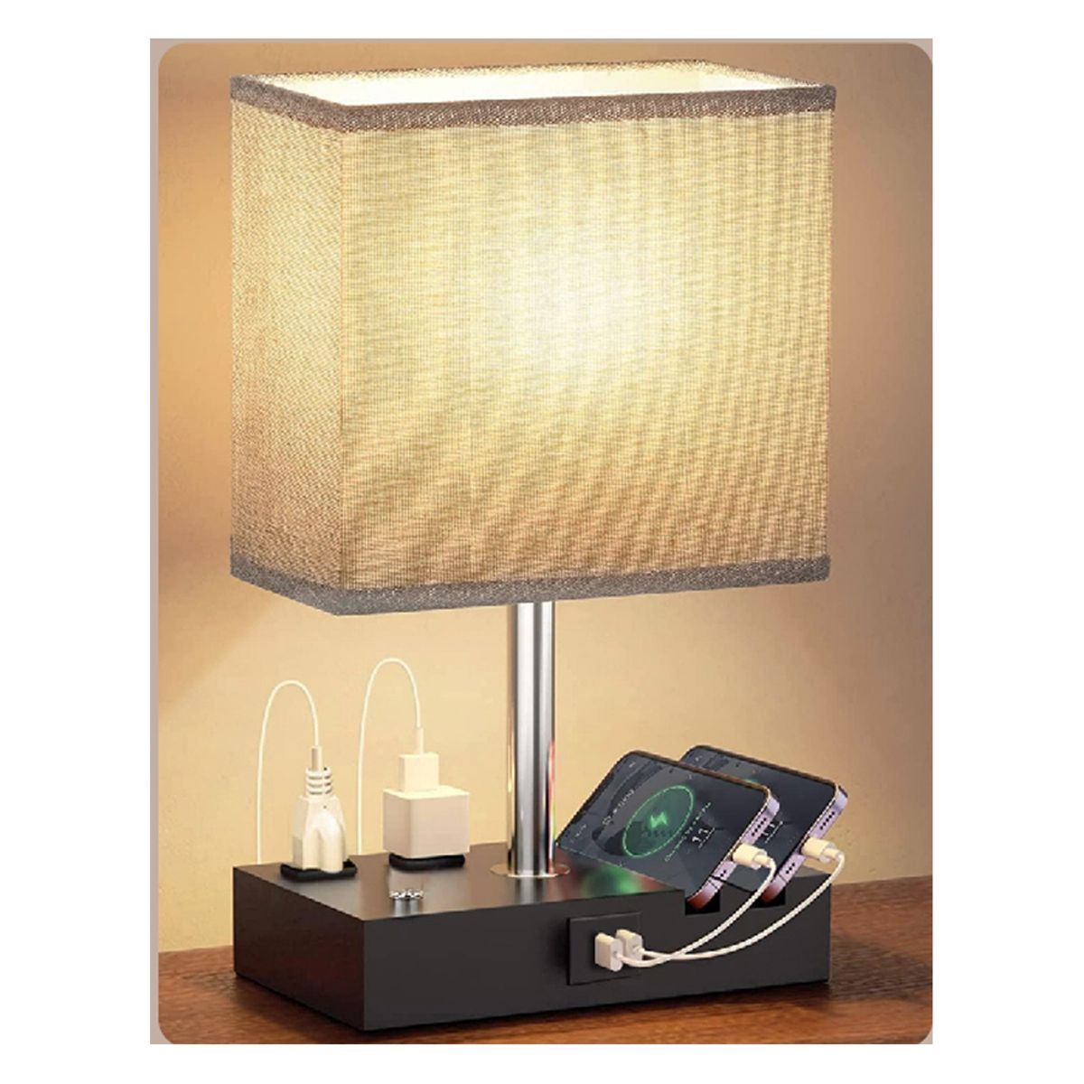 OPALUX - LAMPARA DE MESA MODELO NIDA - LUZ TRICOLOR- DIMMABLE
