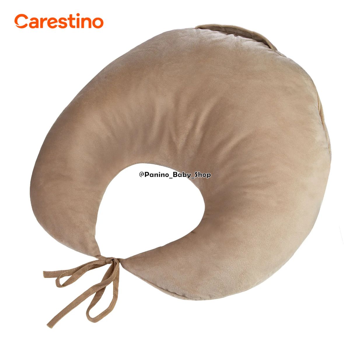 CARESTINO - Almohada de Lactancia CARESTINO -OCEANO- Greige