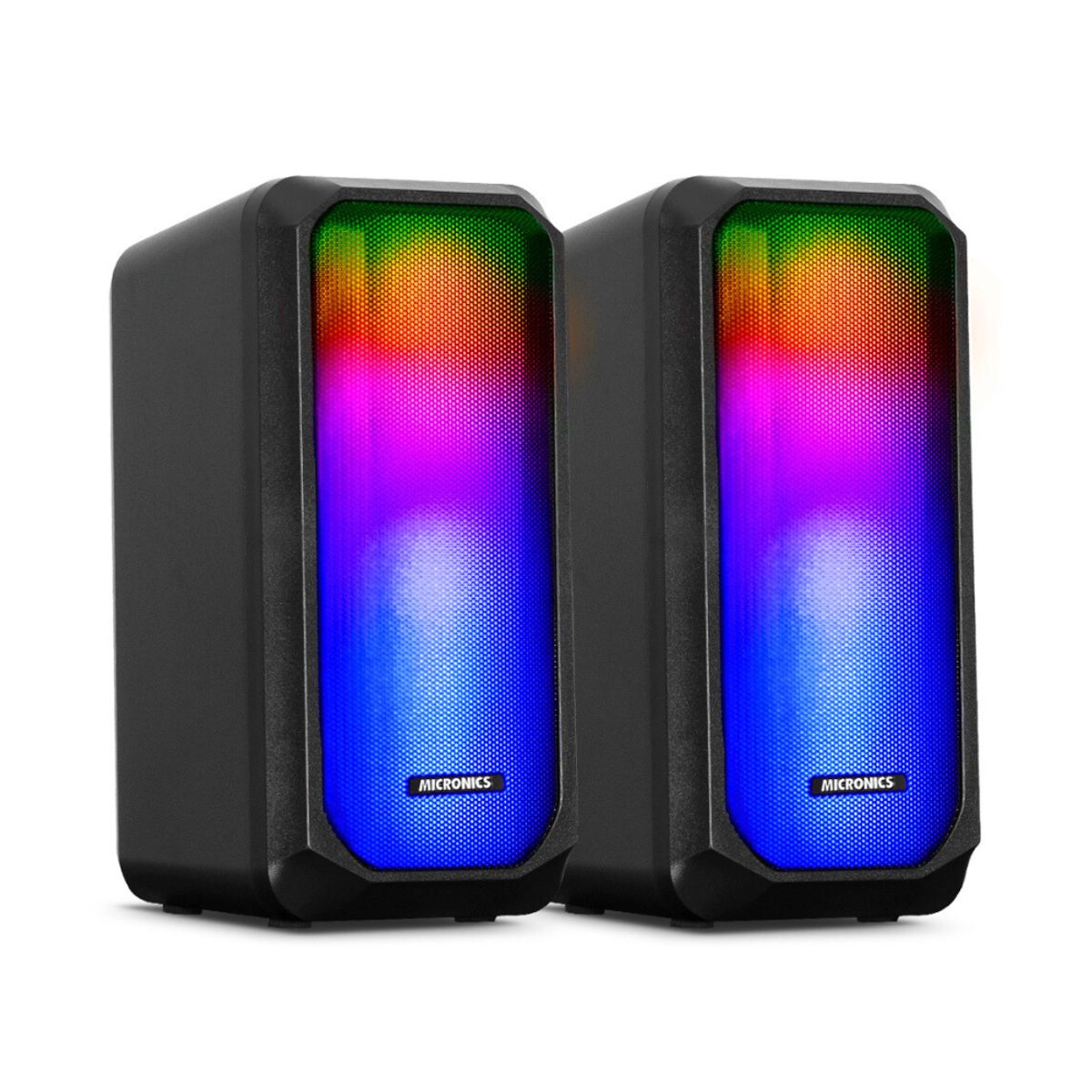 MICRONICS - Parlante Gamer Rgb Micronics Luxor Multimedia S305u 2.5