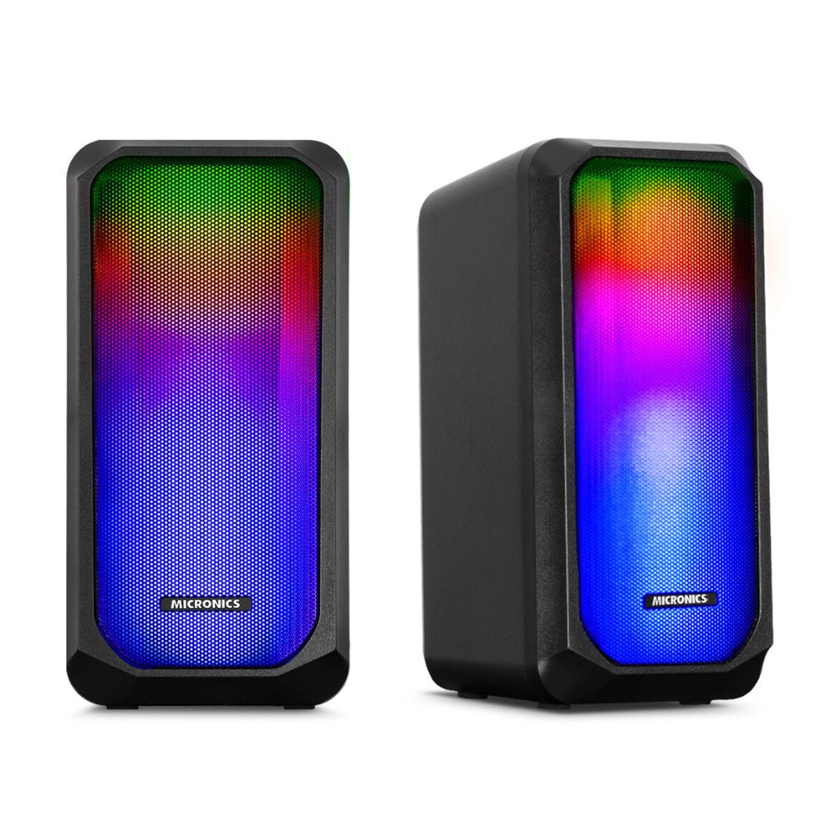 MICRONICS - Parlante Gamer Rgb Micronics Luxor Multimedia S305u 2.5