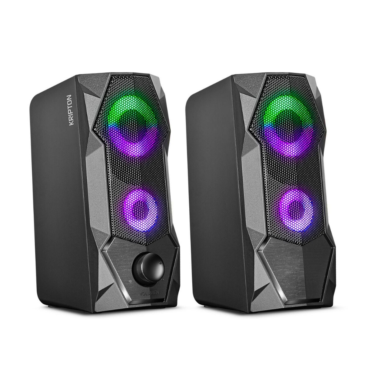 MICRONICS - Parlante Gamer 2.0 Rgb Micronics Kripton S324