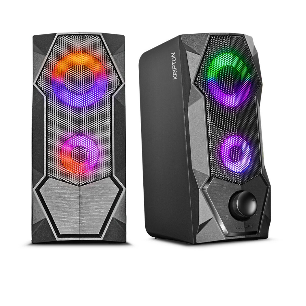 MICRONICS - Parlante Gamer 2.0 Rgb Micronics Kripton S324