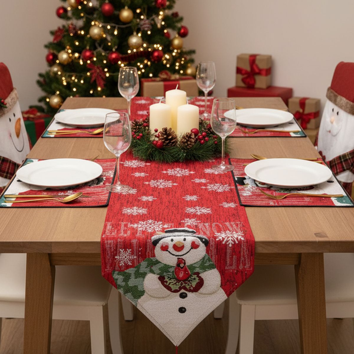 GENERICO - funda silla Navidad 2025 combo