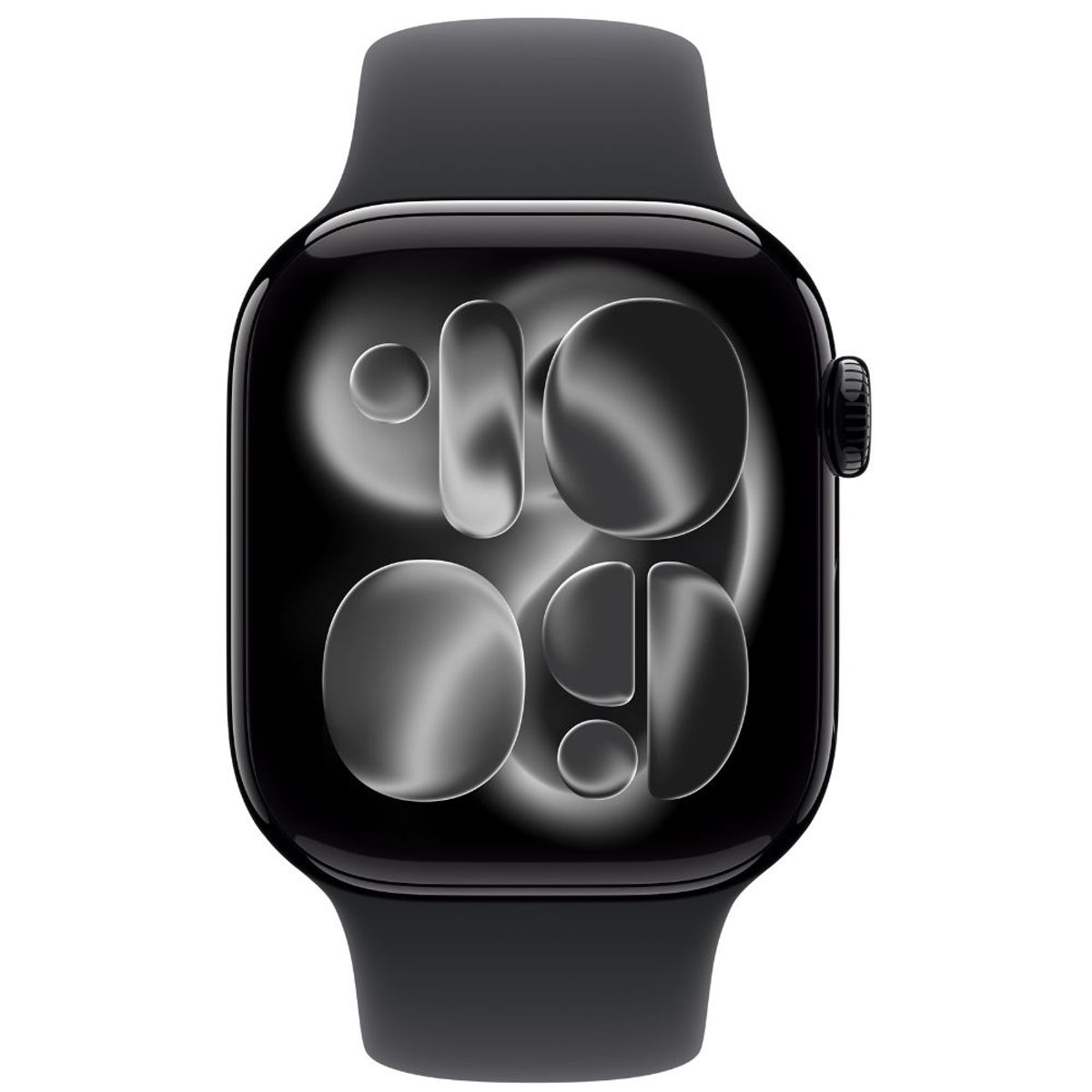 APPLE - APPLE WATCH SERIES 11 (GPS) 42MM S/M - JET BLACK ALUMINUM CASE