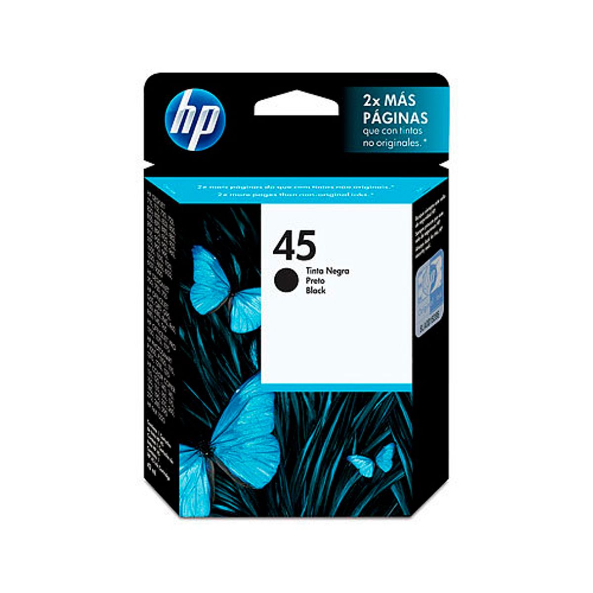 HP - TINTA HP (51645AL) 45 NEGRO 930 PAGS