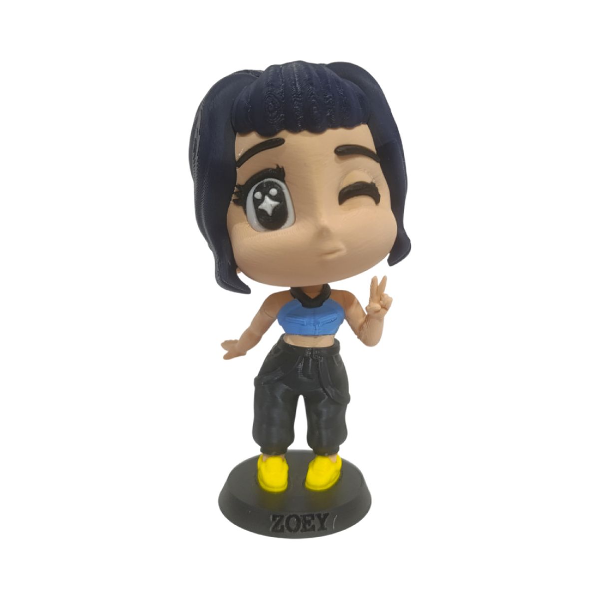 GENERICO - Kpop Demon Hunters Figura 3d 16 cm Zoey