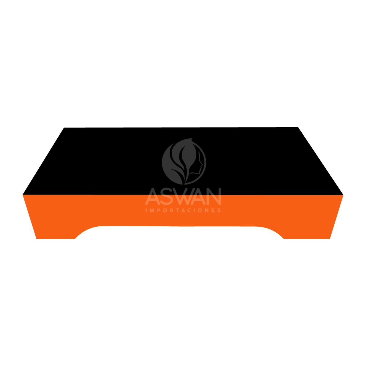 GENERICO - Step de Madera Aeróbico Naranja