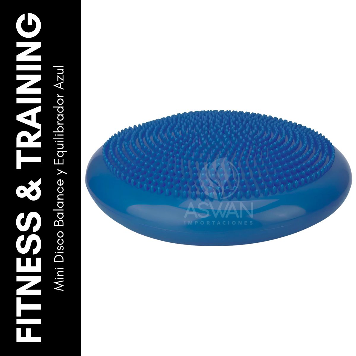GENERICO - Mini Disco Balance y Equilibrador Azul