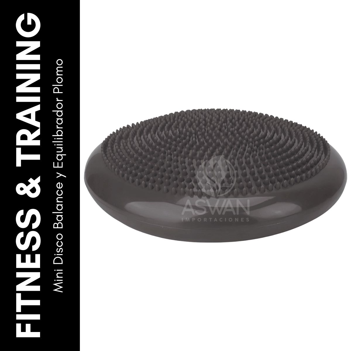 GENERICO - Mini Disco Balance y Equilibrador Plomo