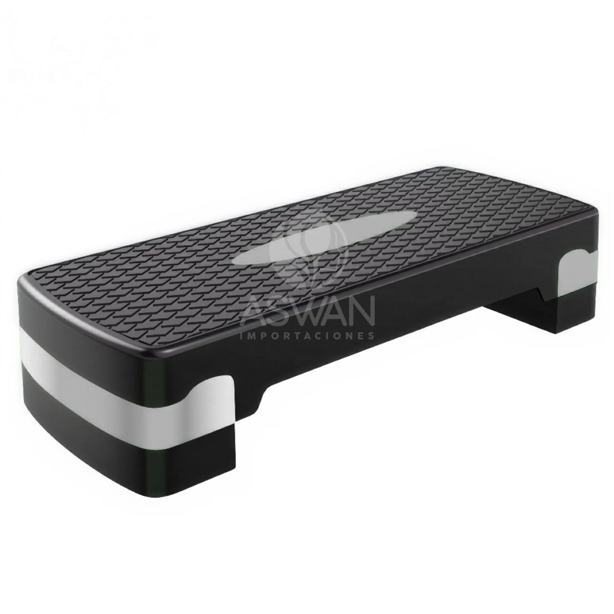 GENERICO - Step 2 Niveles Aeróbico Antideslizante Gris - Winner