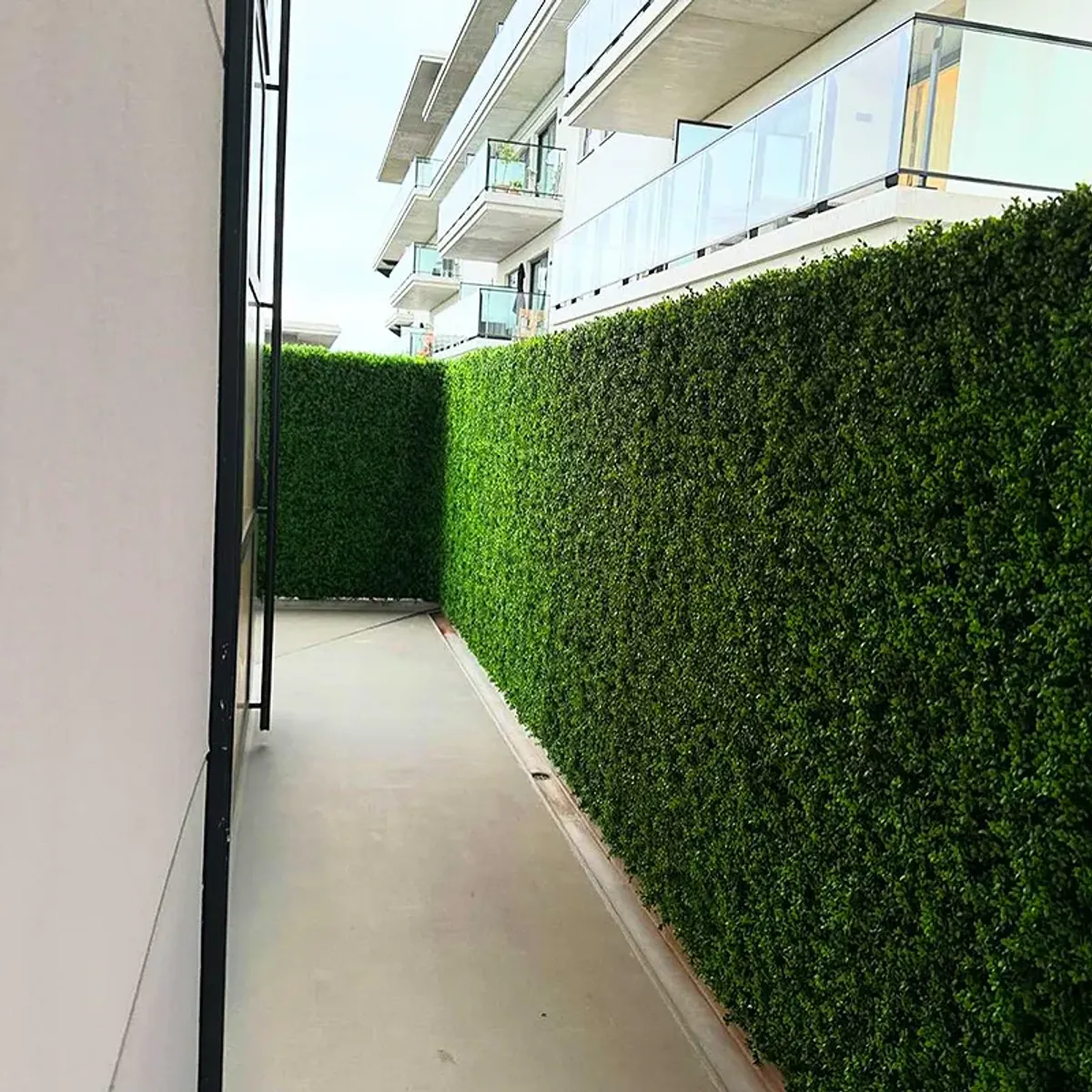 GENERICO - PANEL MALLA DE CESPED ARTIFICIAL DECORATIVO 50X50 CM