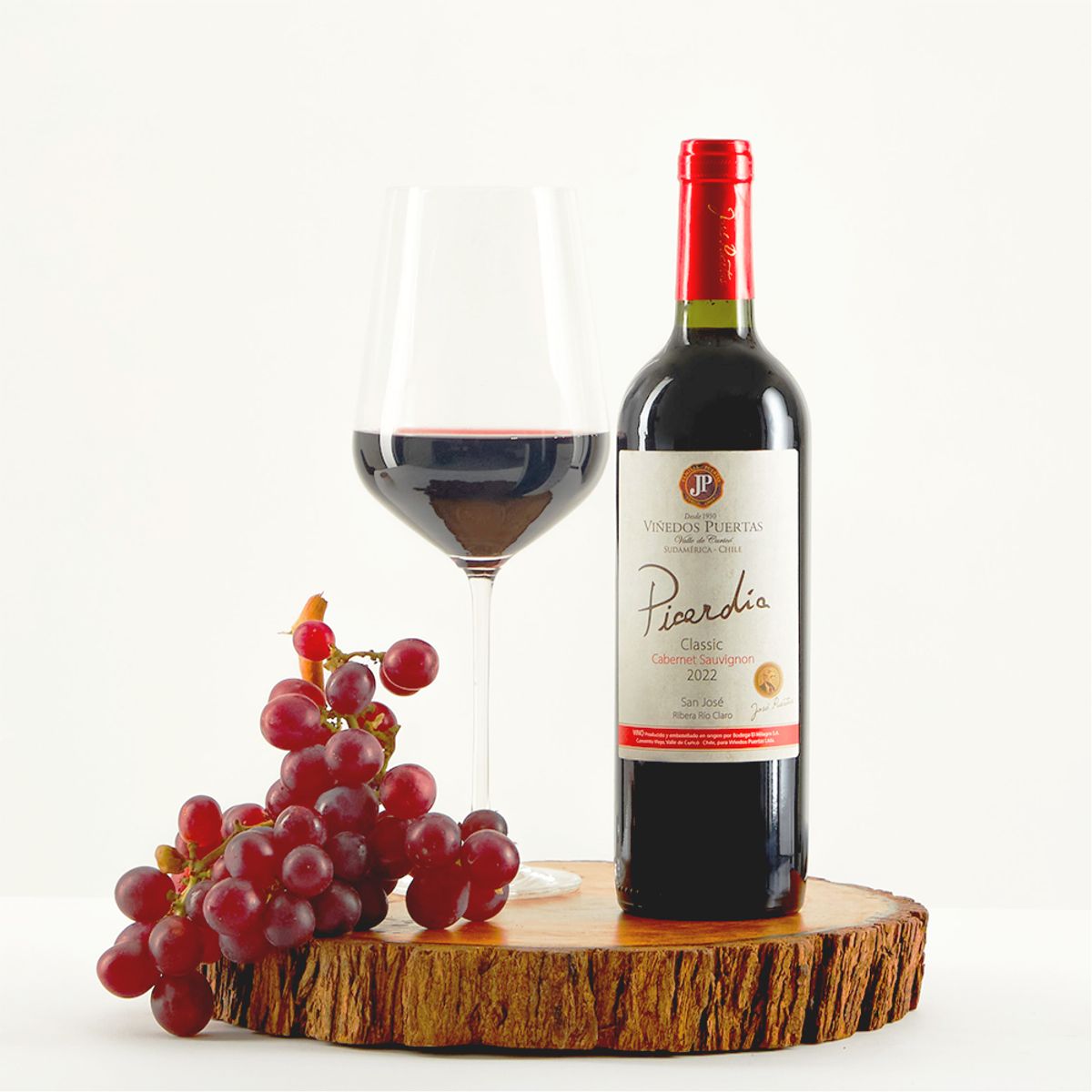 VIÑEDOS PUERTAS - Vino Picardía Cabernet Sauvignon - Viñedos Puertas Pack x3