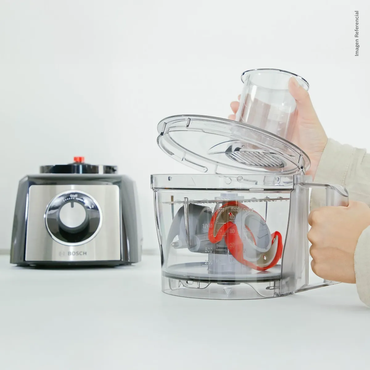 BOSCH - Procesador de Alimentos MultiTalent3 Plus 900W Negro MCM3PM386