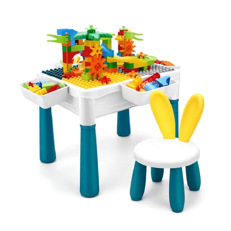 GENERICO - Juego Didáctico Mesa Lego Creativo Para Niños