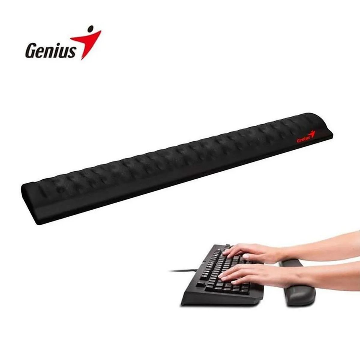 GENIUS - REPOSAMUÑECAS GENIUS G-WP 200M P TECLADO BLACK 31250012400