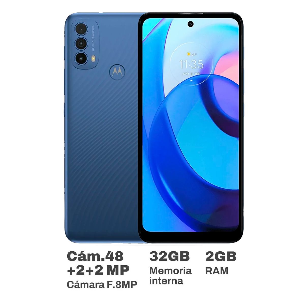 MOTOROLA - E30 32GB 2GB RAM AZUL