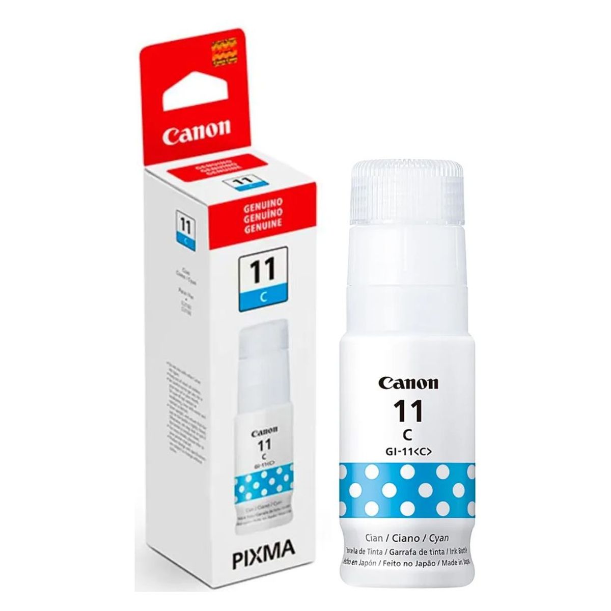 CANON - Botella Tinta Canon GI-11 C cian