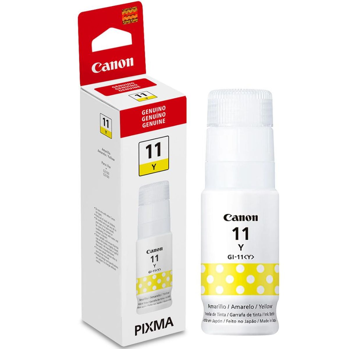 CANON - Botella Tinta Canon GI-11 Y amarillo