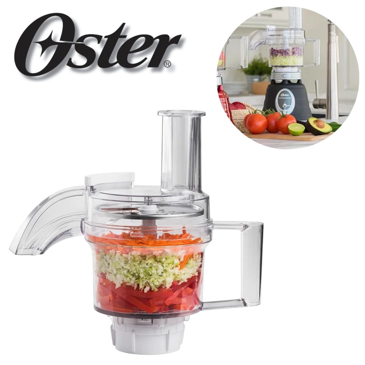 OSTER - Accesorio Oster BLSTFP-W00 Procesador de alimentos