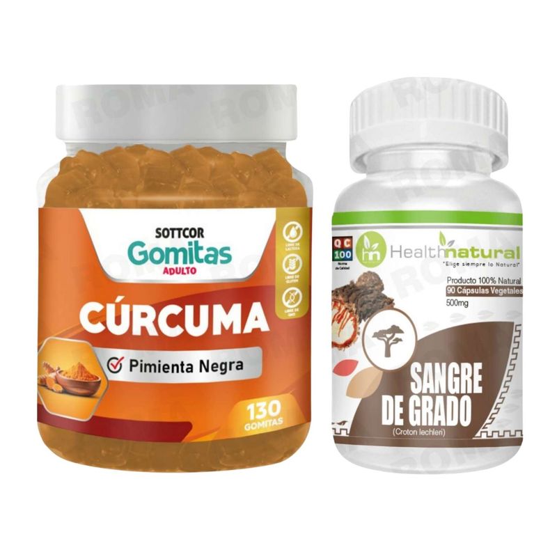 SOTTCOR LABS - GOMITAS CÚRCUMA + SANGRE DE GRADO HEALTHNATURAL