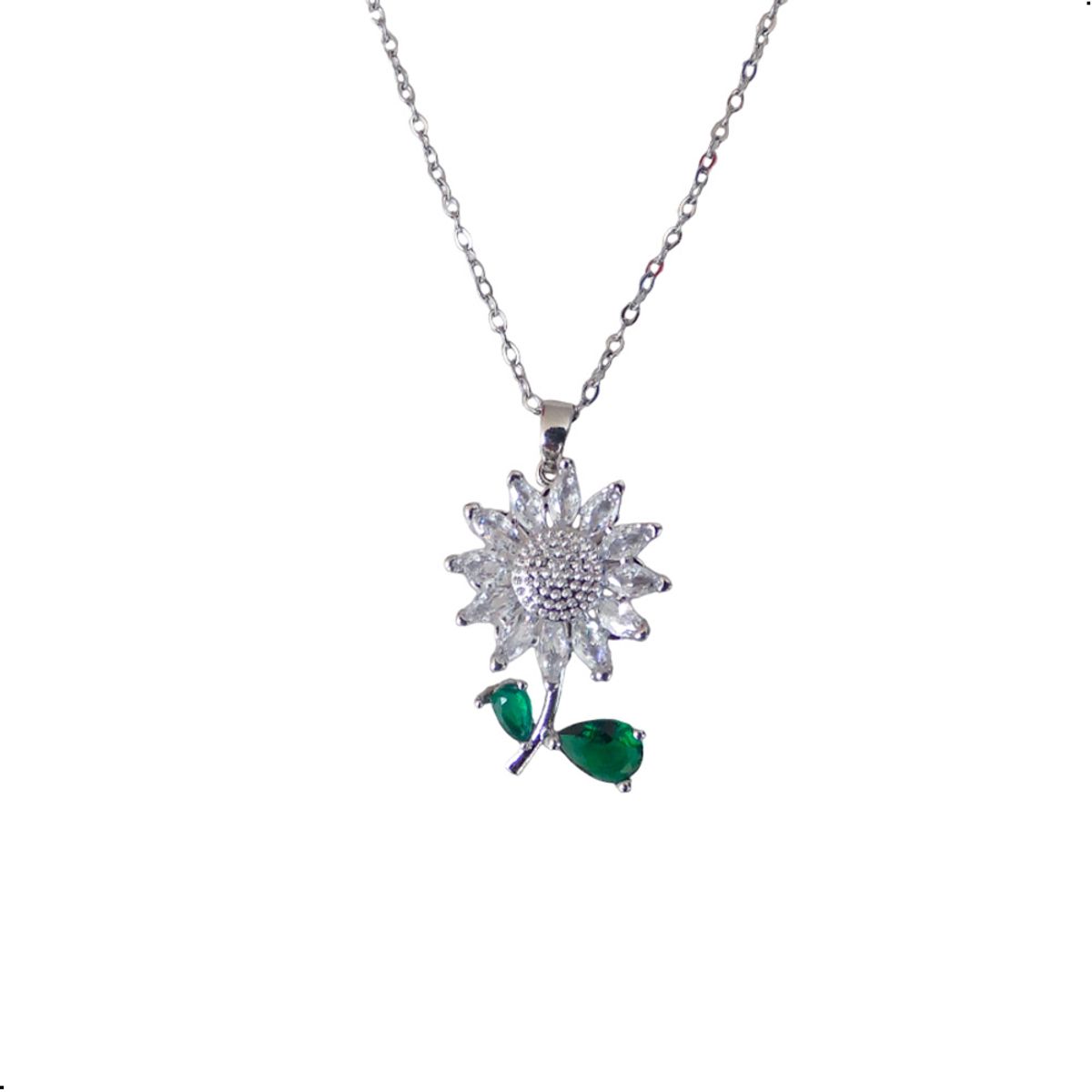 GENERICO - Collar Elegante Para Mujer Modelo Dije Giratorio